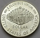 1 Dolar 1987 One Dollar SREBRO Konstytucja 200 lat
