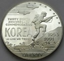 1 Dolar One Dollar 1991 Korea 38 Rocznica Wojny