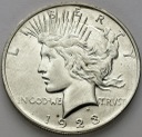 1 dolar USA 1923 Peace