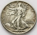1/2 Dolara 1943 Half Dollar Bogini Wolności
