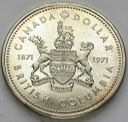 Kanada 1 Dolar 1971 Kolumbia Brytyjska, stan L-