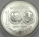 Kanada 1 Dolar 1974 Winnipeg, stan L