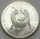 Kanada 1 Dolar 1988 Saint Maurice Metalurgia st.L-