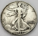 USA 1/2 Dolara Half Dollar 1942 Bogini Wolności