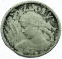 1 zł złoty 1924 Kobieta i kłosy, żniwiarka, róg
