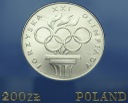 200 zł złotych 1976 XXI Olimpiada