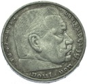 Niemcy 5 Marek, Mark 1937 A, Hindenburg