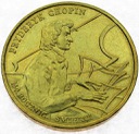 2 zł, złote 1999 Fryderyk Chopin Szopen