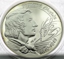 Fryderyk Chopin Szopen Wielcy Polacy Srebro Ag 925
