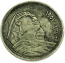 Egipt 5 Piastrów Piastres 1957 Sfinks