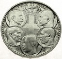 Grecja 30 Drachm 1963 pięciu greckich królów