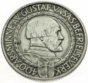 Szwecja 2 Korony 1921 Król Gustaw V
