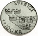 Szwecja 100 Koron 1985 Międzynarodowy Rok Muzyki