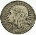 10 zł złotych Głowa kobiety 1932