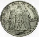 Francja 5 Franków 1875