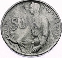 50 Koron 1947 Słowackie Powstanie Narodowe
