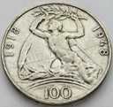 Czechosłowacja 100 Koron 1948 Niepodległość