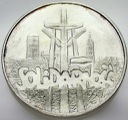 100000 zł złotych 1990 Solidarność odm A