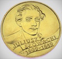 2 zł, złote 1999 Juliusz Słowacki