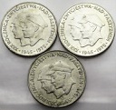 LOT 3 x 200 zł 1975 ZWYCIĘSTWO NAD FASZYZMEM AG