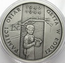 20 zł złotych 2004 Getto w Łodzi Pamięci Ofiar