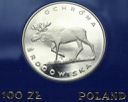 100 zł złotych 1978 Łoś Ochrona Środowiska