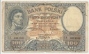 1919 100 zł Sto złotych, seria S.A, stan 4-