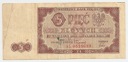 1948 5 zł pięć złotych seria AS, stan 4