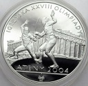 10 zł złotych 2004 Ateny Szermierka