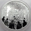 10 zł złotych 2008 40 rocznica marca '68