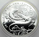 20 zł złotych 2009 Jaszczurka Zielona