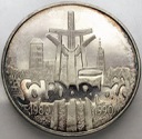 100000 zł złotych 1990 Solidarność odm A