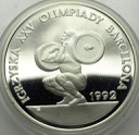 200000 zł złotych 1991 Barcelona ciężary