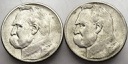 LOT 2 x 2 zł Józef Piłsudski INWESTYCJA AG SREBRO