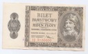 1938 1 zł złoty Chrobry seria ID, stan 3, RZADKI