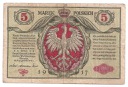 1917 5 mkp marek polskich seria A Polskiej st.5