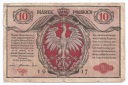 1917 10 Dziesięć Marek Polskich ser.A Generał st 5