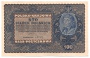 1919 100 Sto Marek Polskich IE Serja C, stan 2