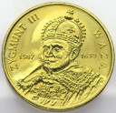 2 zł, złote 1998 Zygmunt III Waza
