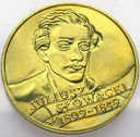 2 zł, złote 1999 Juliusz Słowacki