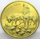 2 zł, złote 1999 Wilk Wilki