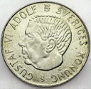Szwecja, 5 Koron Kronor 1954, Gustaf VI, SREBRO