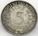 Niemcy 5 Marek, Mark 1951 D