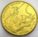 2 zł, złote 1999 Fryderyk Chopin Szopen