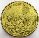 2 zł, złote 1999 Wilk Wilki