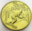 2 zł, złote 1998 Igrzyska Olimpijskie Nagano