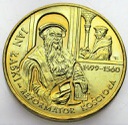 2 zł, złote 1999 Jan Łaski Reformator
