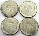 LOT 4 x 200 zł 1974 XXX lat PRL INWESTYCJA SREBRO