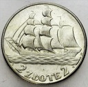 2 zł złote 1936 Żaglowiec Żaglówka Statek