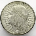 10 zł złotych 1932 Głowa kobiety, Polonia, babka